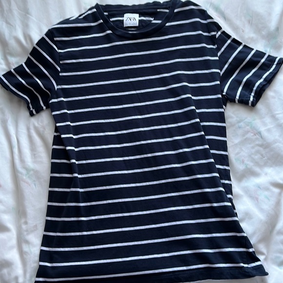 Zara Striped Tee - Picture 1 of 2